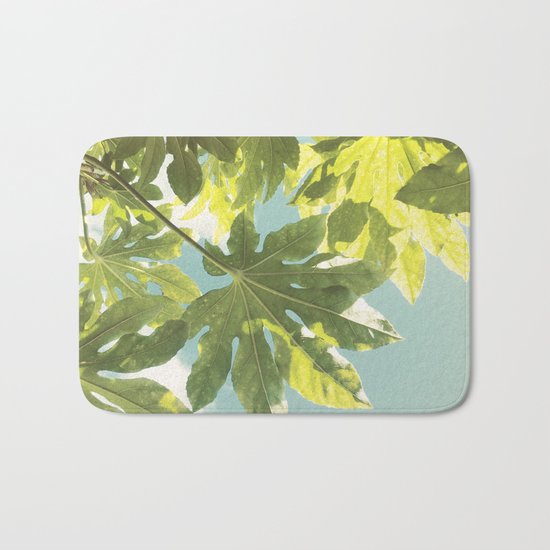 Fig Leaves Bath Mat