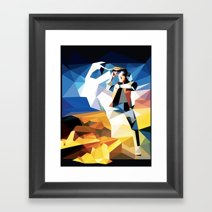 Back to the Future Framed Art Print