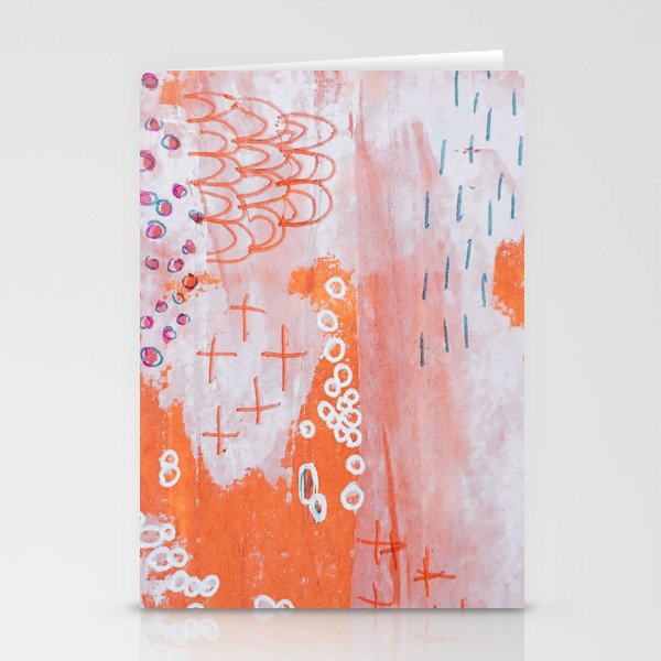 A Place to Rest Abstract Art Stationery Cards