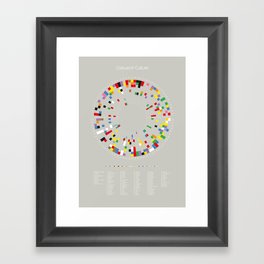 Colours in Culture Framed Art Print