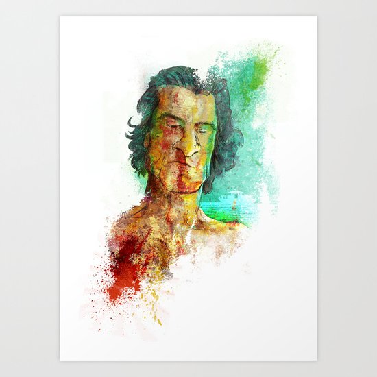 Max Cady Art Print