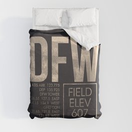 DFW Duvet Cover