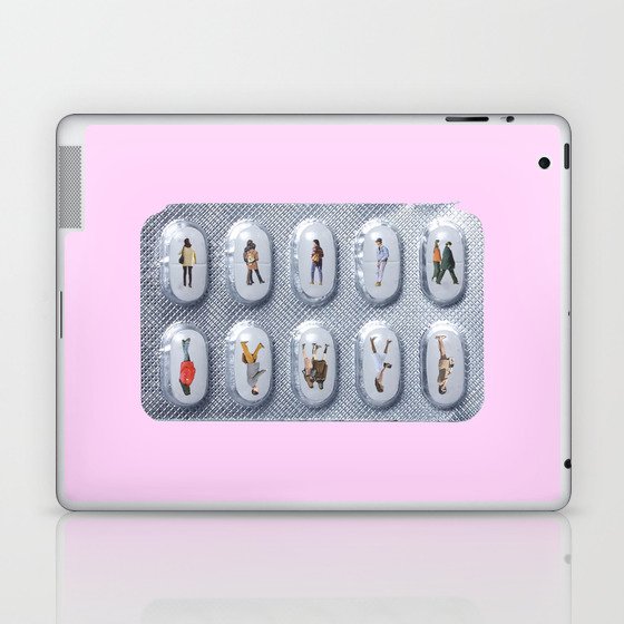 friends pink Laptop & iPad Skin
