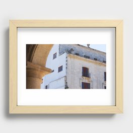Balcony view Cuba Recessed Framed Print