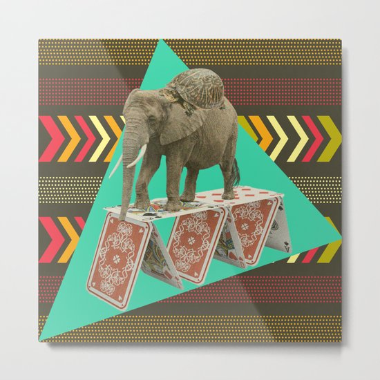 fragile but strong Metal Print