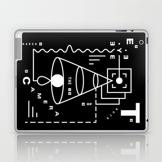 The Harsh Truth Of The Camera Eye Laptop & iPad Skin