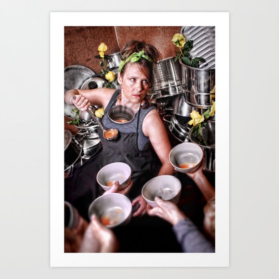 Give Until It's Gone Art Print