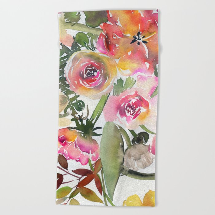 in harmony N.o 4 Beach Towel