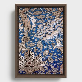 William Morris | flowers Framed Canvas
