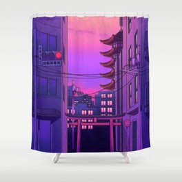 Tokyo Day Shower Curtain