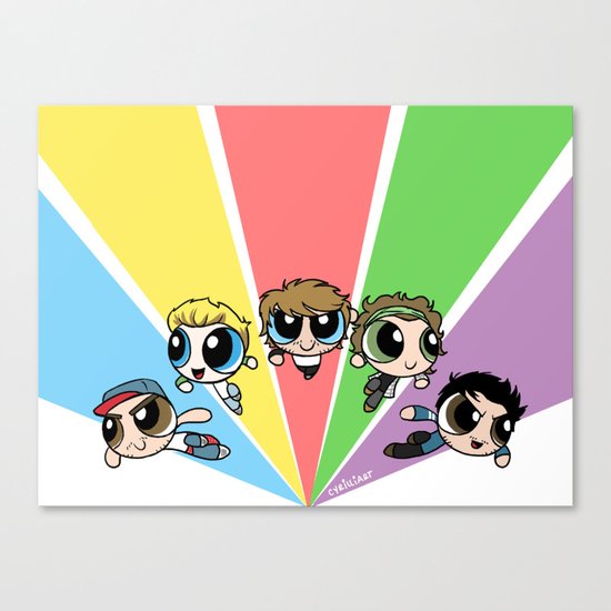 Powerpuff!Direction Canvas Print