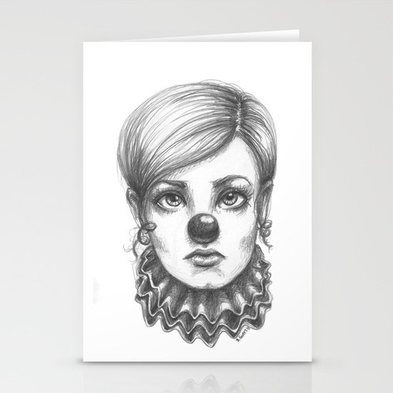 Clown Stationery Cards