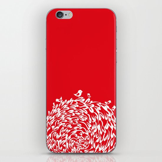 Red Birds iPhone & iPod Skin