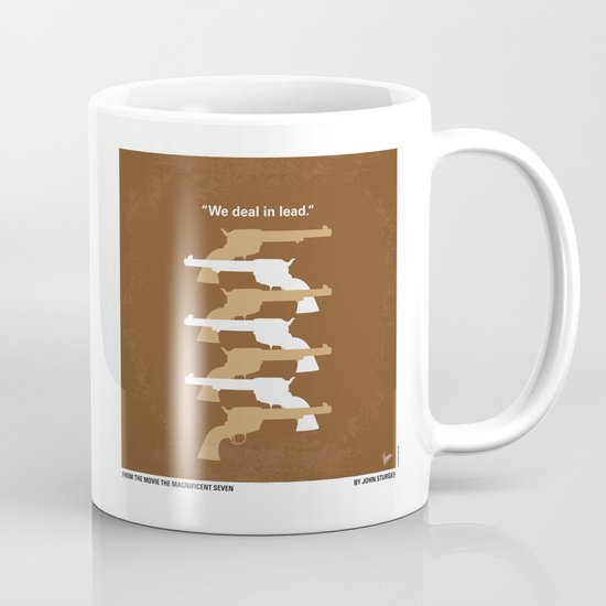 No197 My The Magnificent Seven minimal movie poster Mug