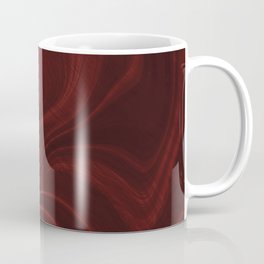 Maroon Swirl Marble Mug