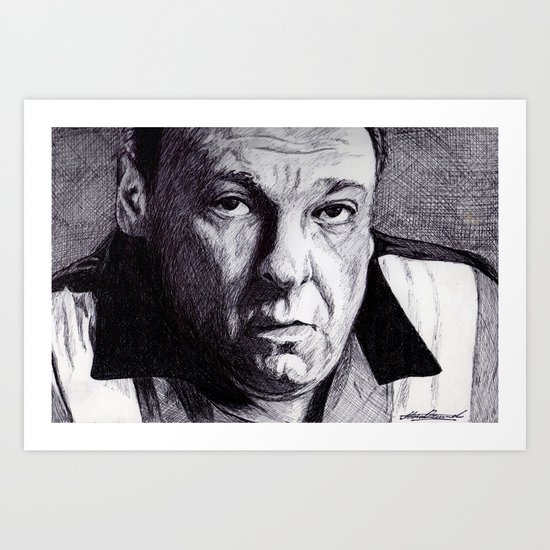 Mr.Soprano Art Print