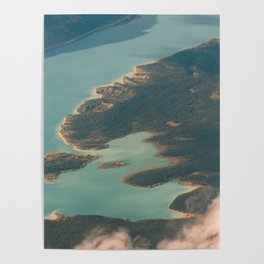 Autumn Lake Poster