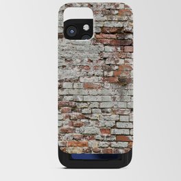 Endless seamless pattern of old brick wall  iPhone Card Case