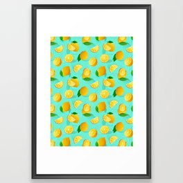 When Life Gives You Lemons... Framed Art Print