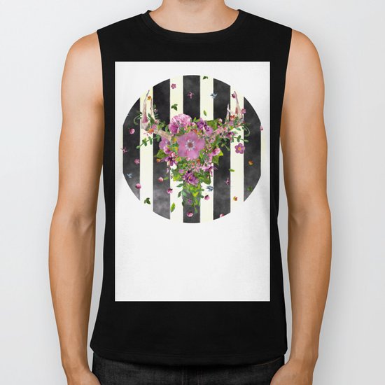 Deer Pattern 03 Biker Tank