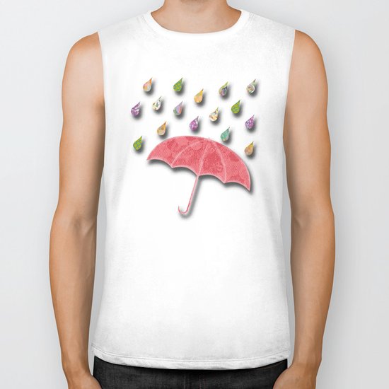 It's raining, it's pouring Biker Tank