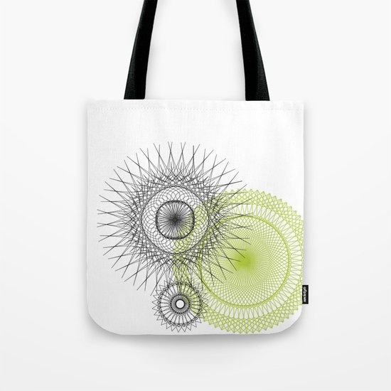 Modern Spiro Art #3 Tote Bag
