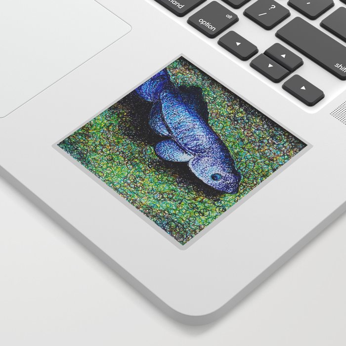 This Thing is the Devil's Hole Pupfish Sticker