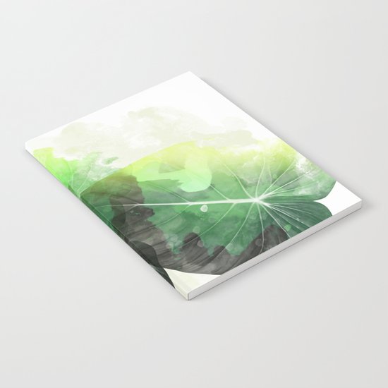 tropical green Notebook