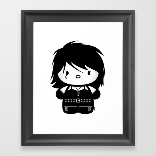 Chibi-Fi Death of The Endless Framed Art Print