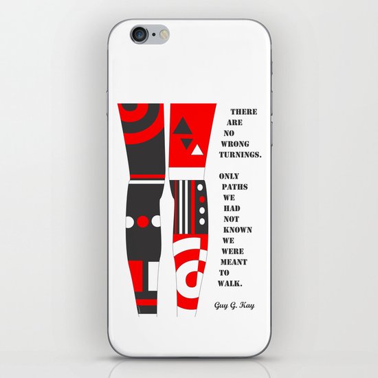 WALK THE PATH iPhone & iPod Skin