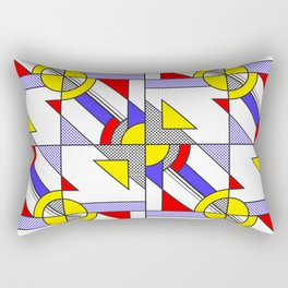 Pop Art Pattern Rectangular Pillow