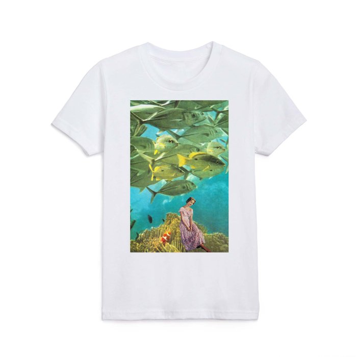 'It's Lonely Down Here' // Under the Sea Kids T Shirt