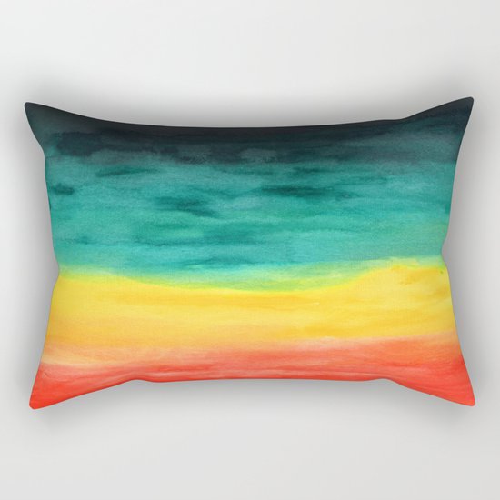 Darkness in the Horizon Rectangular Pillow