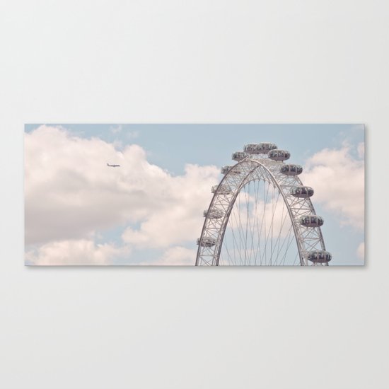 wheely small plane... Canvas Print
