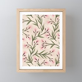 English Wildflowers | Ragged Robin Framed Mini Art Print