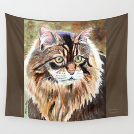 Maine Coon Cat Wall Tapestry