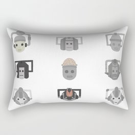 Cybermen Rectangular Pillow
