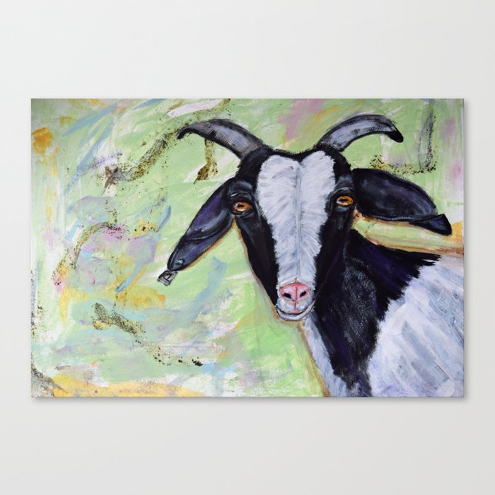 Helga the Goat Canvas Print