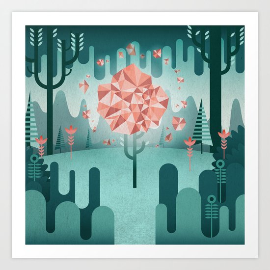 Afterglow Art Print