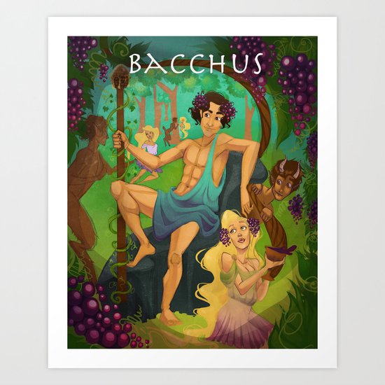 Bacchus Art Print