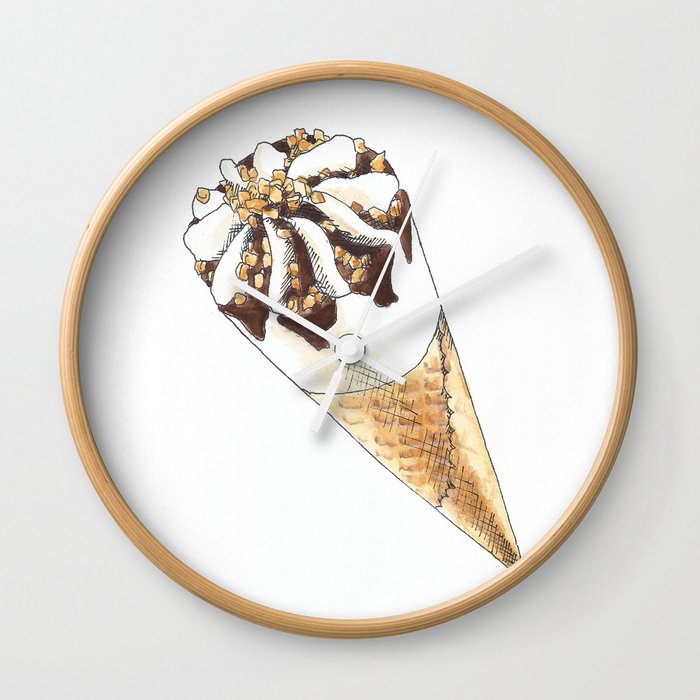 Cornetto icecream Wall Clock
