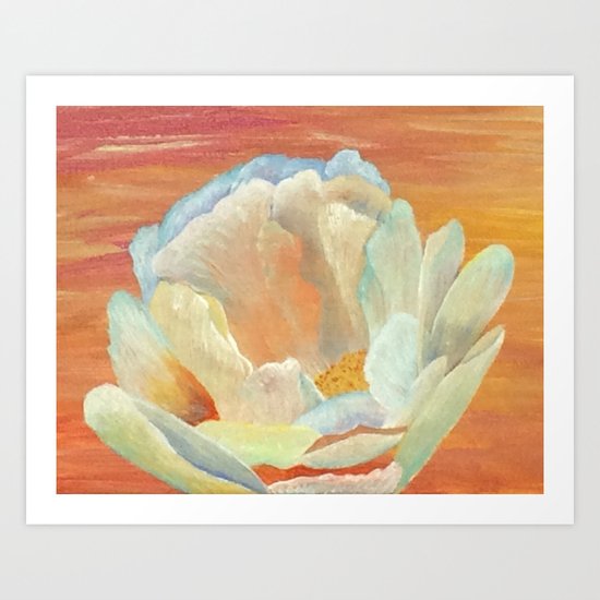 Flower Love Art Print