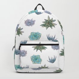 Succulent Pattern Backpack