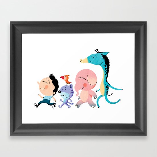Parade Framed Art Print