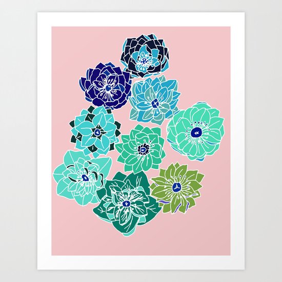 hellebore Art Print