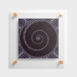 Abstract Vortex Pattern Floating Acrylic Print