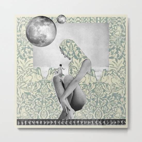 Dance to the Two Moons Metal Print