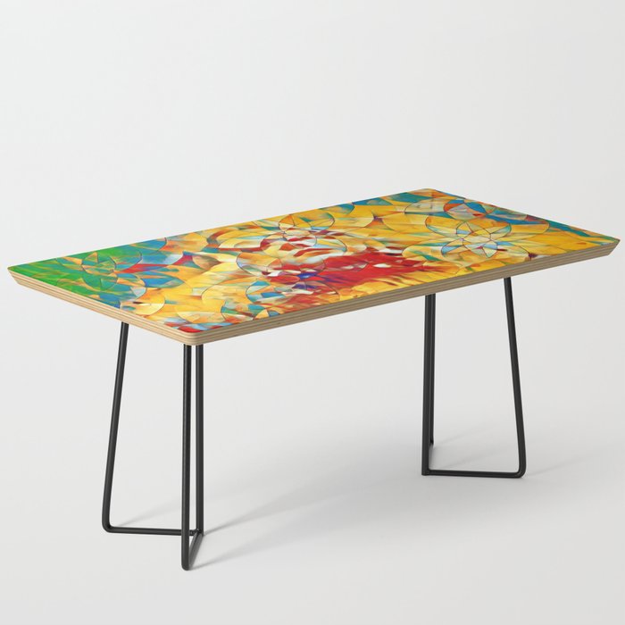 stained glass tables