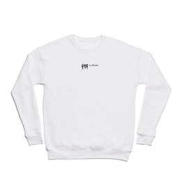0NE Clothing Black Logo Crewneck Sweatshirt
