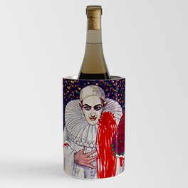 “A Welcome Guest” Pierrot by Leo Rauth Wine Chiller